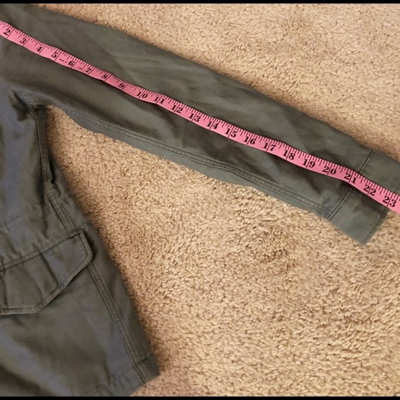 Army Green Utility Jacket - Picture 4 of 6